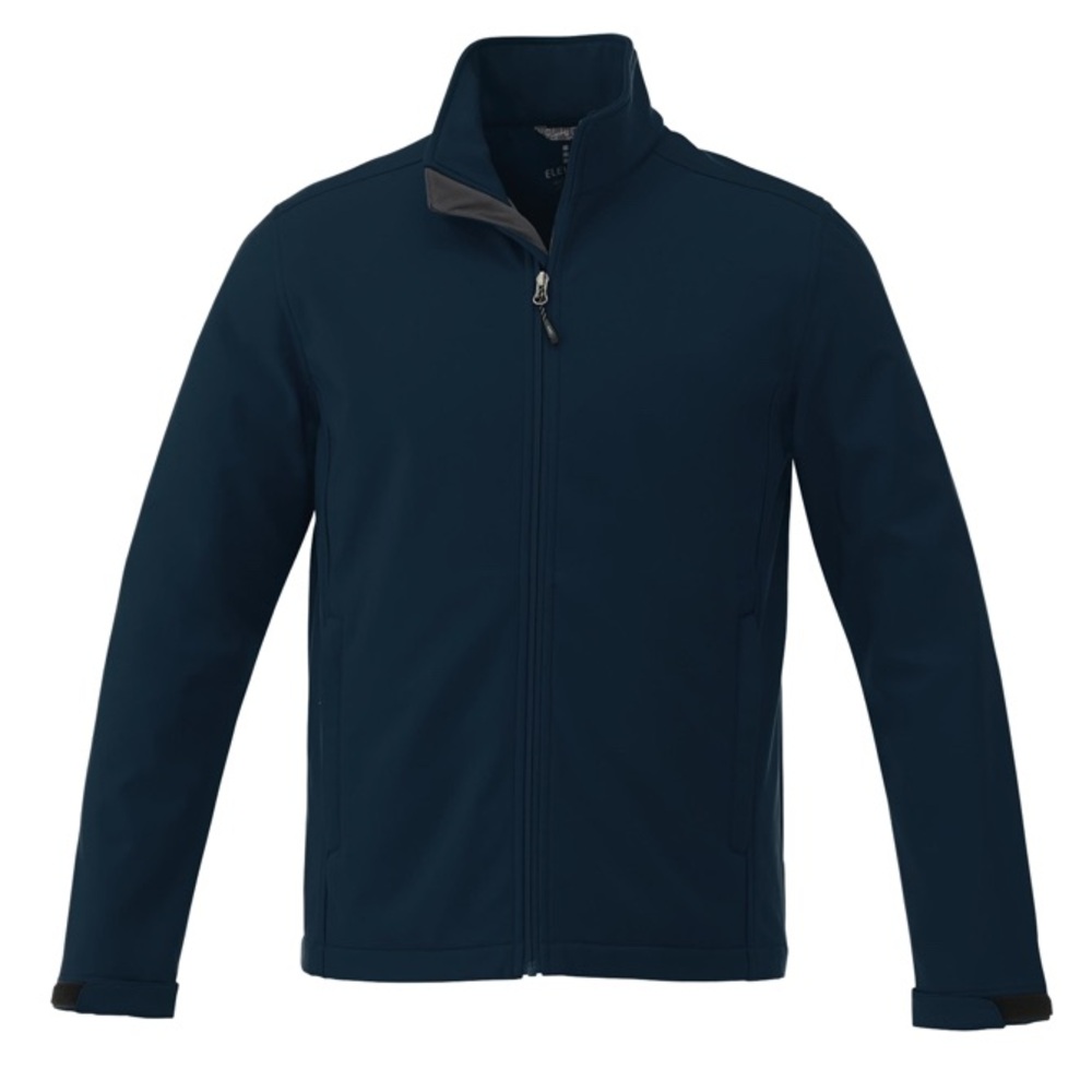 Men's Classic Navy Jacket- LARGE TALL Full Zipper Front - Waterproof